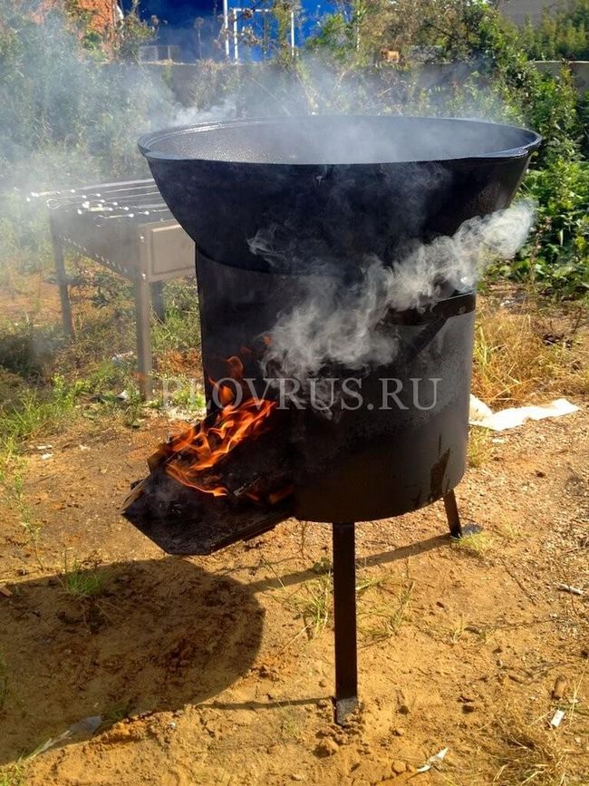 Як мити казан після приготування плову