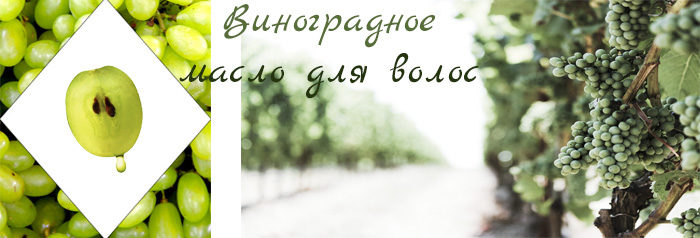 Виноградна олія для волосся: рецепти масок, результати застосування